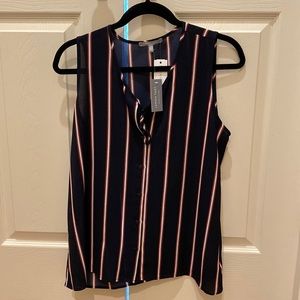 NWT Lemmon Tart, Sz M, red, white, and blue Ladies blouse